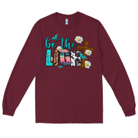 Burgundy be the light Long Sleeve Tee - AdoDesignShop