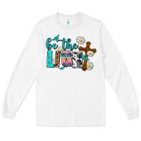 White be the light Long Sleeve Tee - AdoDesignShop