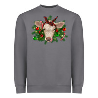 Storm Christmas charolais calf Heavyweight Sweatshirt - RanaPortraitStore