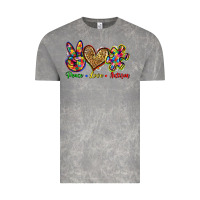 Cloud Rock peace love autism Vintage Tee - Zillion Design Studio