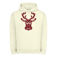 Pigment Pistachio Christmas Deer Ugly Urban Hoodie - Bettercallsaul