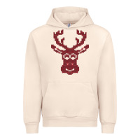 Sandshell Christmas Deer Ugly Urban Hoodie - Bettercallsaul