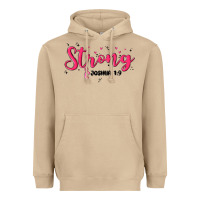 Mushroom strong joshua 1 9 Heavyweight Hoodie - MaliasSmallBusiness