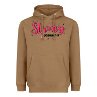 Toasted Coconut strong joshua 1 9 Heavyweight Hoodie - MaliasSmallBusiness