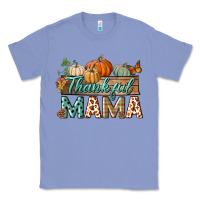 Colony Blue thankful mama Classic Tee - BundleAndBundleShop