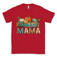 Red thankful mama Classic Tee - BundleAndBundleShop