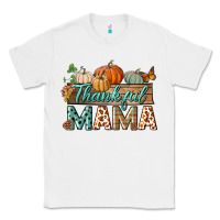 White thankful mama Classic Tee - BundleAndBundleShop