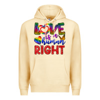 Pina Colada Love İs a Human Right Premium Hoodie - BundleAndBundleShop