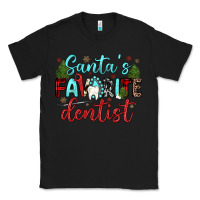Black santas favorite dentist Classic Tee - JahusDesignShop