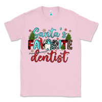 Bubblegum Pink santas favorite dentist Classic Tee - JahusDesignShop