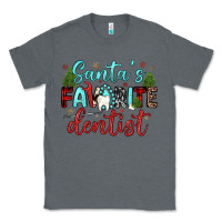 Charcoal Heather santas favorite dentist Classic Tee - JahusDesignShop