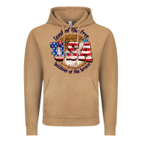 Vintage Camel land of the free usa because of the brave billie w Vintage Hoodie - texasbilliewilder
