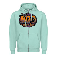 Seafoam boo Zipper Hoodie - JahusDesignShop