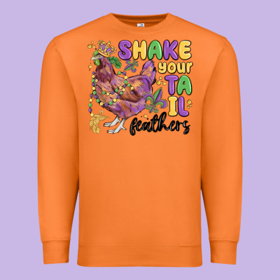 Shake Your Tail Feathers Premium Sweatshirt Designed By Maliassmallbusiness