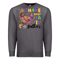 Charcoal Heather shake your tail feathers Premium Sweatshirt - MaliasSmallBusiness