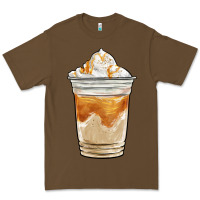 Cacao iced caramel frappuccino coffee Premium Tee - BarkalooDesign