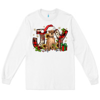 White Christmas joy chihuahua Long Sleeve Tee - JahusDesignShop