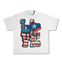 Lunar Rock Love Texas  4th of july Urban Heavy Tee - CowGirlArtShop