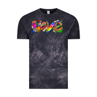Cloud Black love autism Vintage Tee - Zillion Design Studio