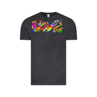 Vintage Black love autism Vintage Tee - Zillion Design Studio