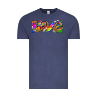 Vintage Denim love autism Vintage Tee - Zillion Design Studio