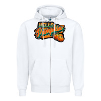 White hello pumpkin black Zipper Hoodie - JahusDesignShop