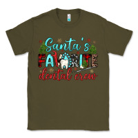 Army Green santas favorite dental crew Classic Tee - JahusDesignShop