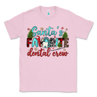 Bubblegum Pink santas favorite dental crew Classic Tee - JahusDesignShop