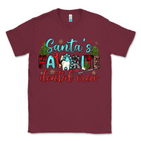 Burgundy santas favorite dental crew Classic Tee - JahusDesignShop