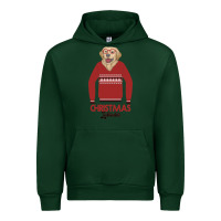 Forest Green Christmas Labrador Urban Hoodie - Bettercallsaul