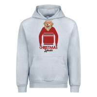 Heather Grey Christmas Labrador Urban Hoodie - Bettercallsaul