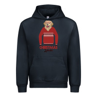Navy Christmas Labrador Urban Hoodie - Bettercallsaul