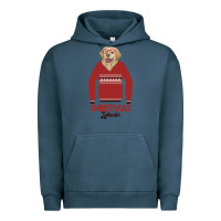 Pigment Midnight Navy Christmas Labrador Urban Hoodie - Bettercallsaul