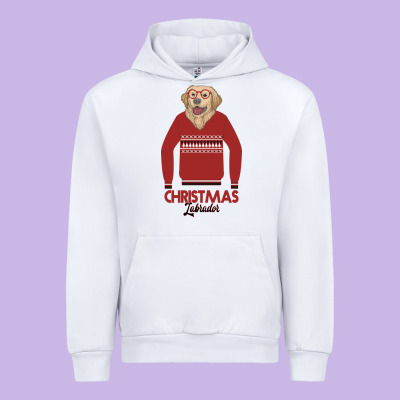 Christmas Labrador Urban Hoodie Designed By Bettercallsaul