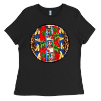 Black dominican republic coasters Ladies Tee - AdoDesignShop