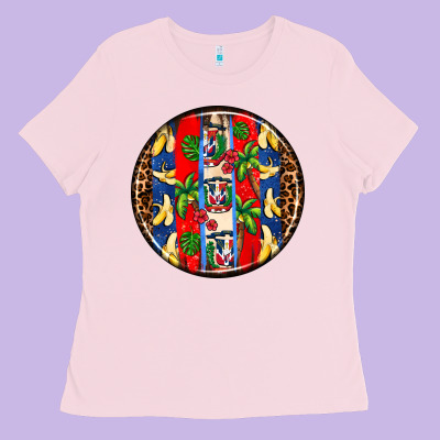 Dominican Republic Coasters Ladies Tee Designed By Adodesignshop