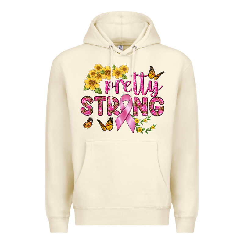 Pretty Strong Premium Hoodie by BundleAndBundleShop | Teevron