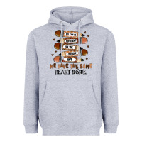Heather Grey we have the same heart inside Heavyweight Hoodie - MaliasSmallBusiness