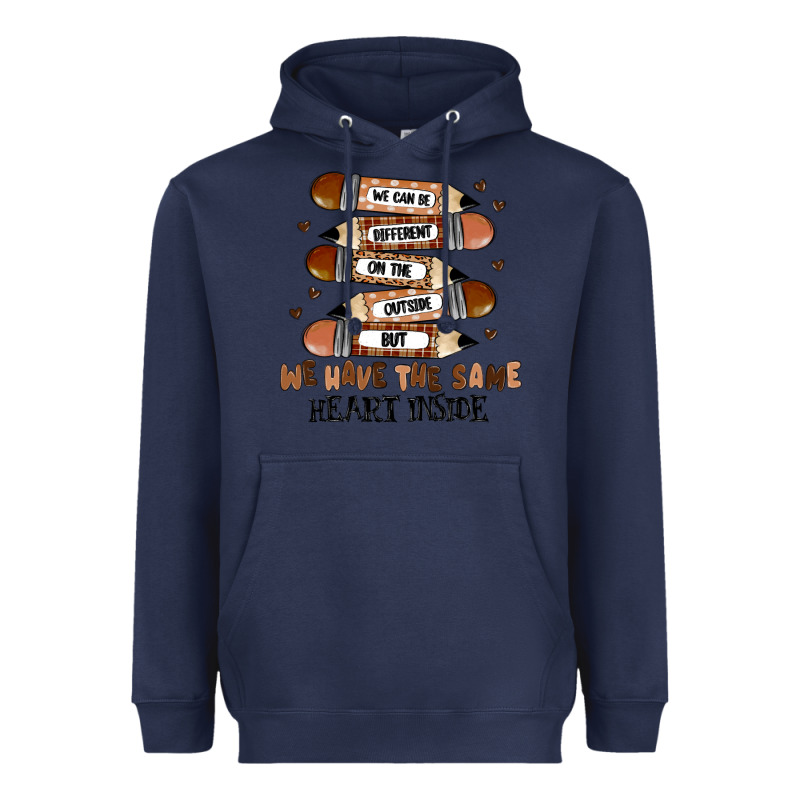 We Have The Same Heart Inside Heavyweight Hoodie by MaliasSmallBusiness | Teevron