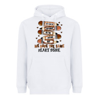 White we have the same heart inside Heavyweight Hoodie - MaliasSmallBusiness