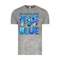 Cloud Rock in april we wear blue autism gnomes Vintage Tee - Zillion Design Studio