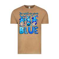 Vintage Camel in april we wear blue autism gnomes Vintage Tee - Zillion Design Studio