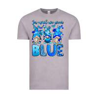 Vintage Zinc in april we wear blue autism gnomes Vintage Tee - Zillion Design Studio