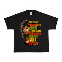 Black juneteenth 1885 because my ancestors weren't free in 1776 black woman Urban Heavy Tee - HRA Design Shop