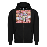 Black spring vibes Zipper Hoodie - Artiststas