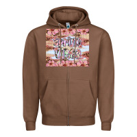 Chestnut spring vibes Zipper Hoodie - Artiststas