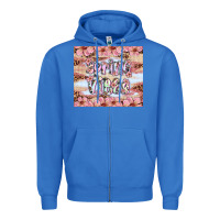 True Royal spring vibes Zipper Hoodie - Artiststas