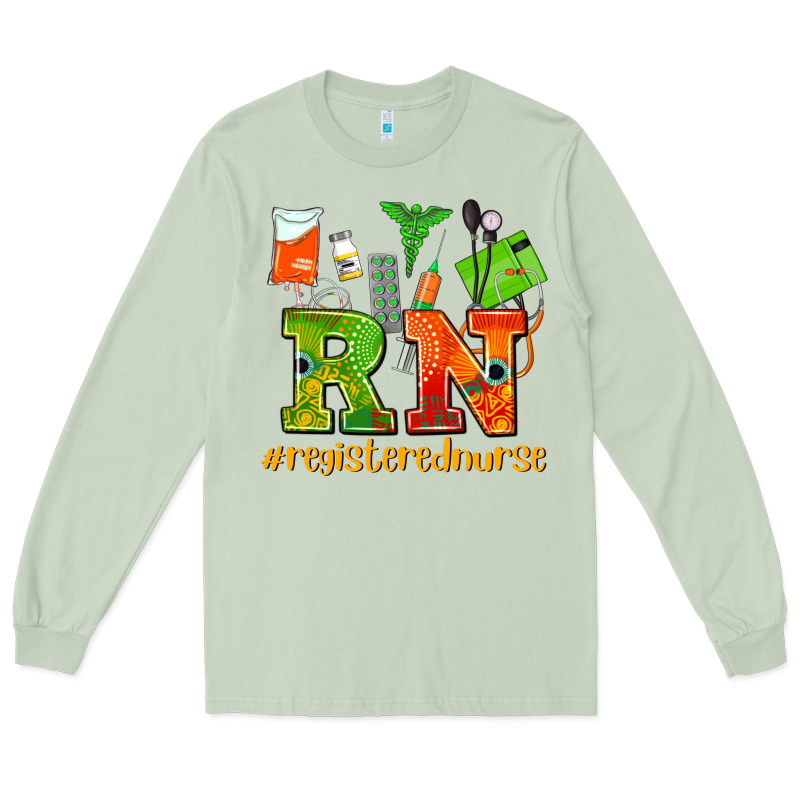 Registered Nurse Juneteenth Long Sleeve Tee by AdoDesignShop | Teevron