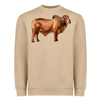 Mushroom brahman bull Heavyweight Sweatshirt - RanaPortraitStore
