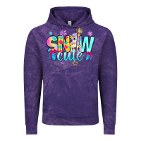 Cloud Purple snow cute with unicorn Vintage Hoodie - Zillion Design Studio